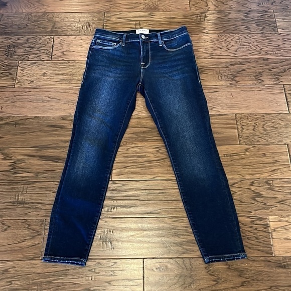 Frame Denim Le Skinny de Jeanne Crop Size 28 - Picture 1 of 16